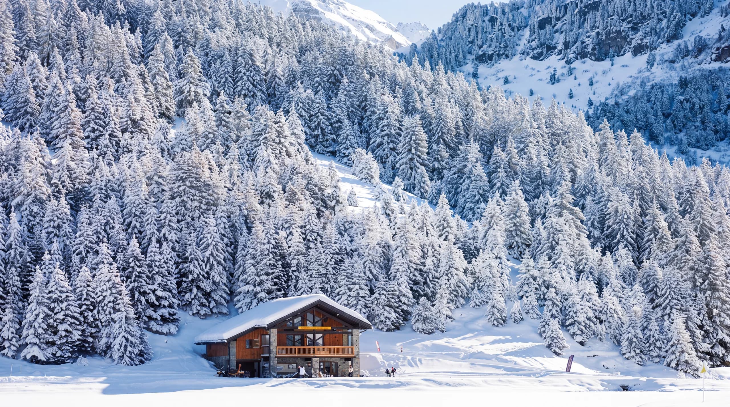 Panorama immersif sur le domaine skiable de Méribel