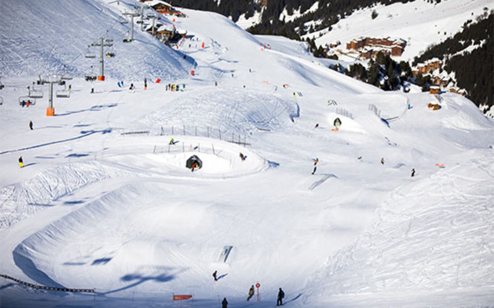 Vue webcam — Rond-Point des Pistes